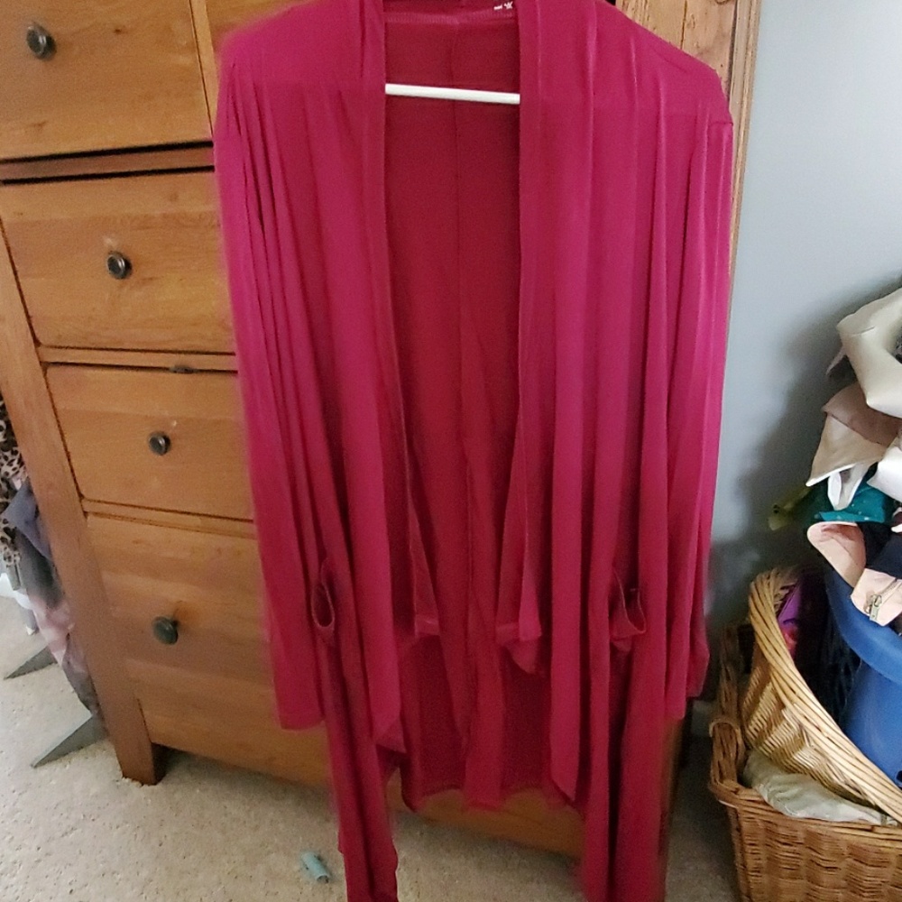 Long lightweight cardigan